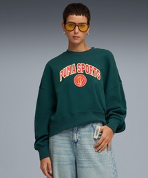 PUMA | PUMA プーマ ウィメンズ ワードローブ ESS スポーツ レガシー II クルー スウェット(スウェット)