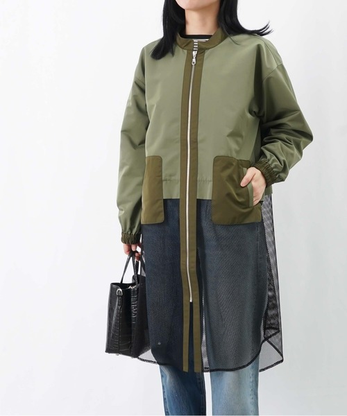 LUCA/LADY LUCK LUCA（ルカ/レディラックルカ）の「LC/LLL メッシュドッキングブルゾン（ブルゾン・レディース・カーキ/ブラック・FREE）」の18枚目の写真