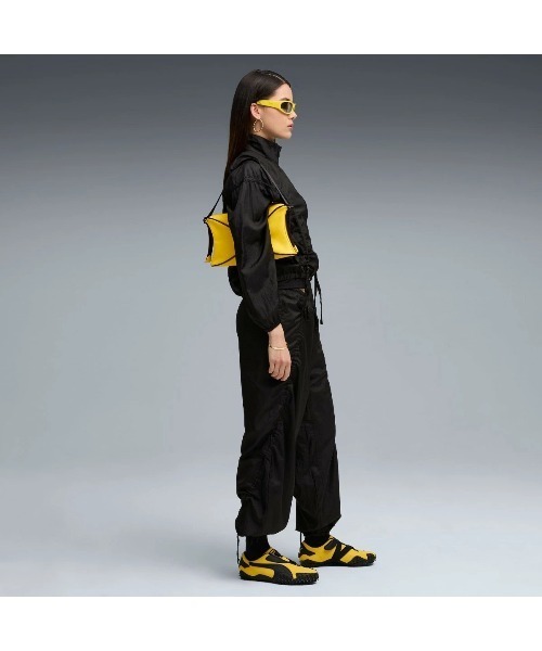 PUMA(プーマ)の「PUMA DARE TO WOVEN PANTS(プーマ DARE TO ウーブン パンツ)(スウェットパンツ・レディース・オリーブ系/ブラック系・MEDIUM/SMALL/LARGE)」の8枚目の写真