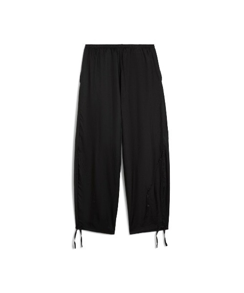 PUMA(プーマ)の「PUMA DARE TO WOVEN PANTS(プーマ DARE TO ウーブン パンツ)(スウェットパンツ・レディース・オリーブ系/ブラック系・MEDIUM/SMALL/LARGE)」の4枚目の写真