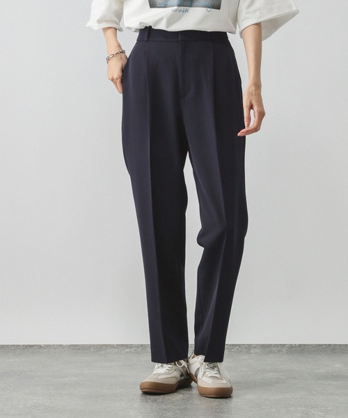 GLOBAL WORK（グローバルワーク）の「ウツクシルエット極み/494101（その他パンツ・レディース・グレー系その他/ネイビー/ブラウン系その他6/ブラック/ブルーグレー・X-SMALL/X-LARGE/L-Long/XL-Long/LARGE/S-Long/SMALL/MEDIUM/M-Long）」の5枚目の写真