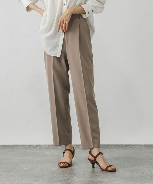 GLOBAL WORK（グローバルワーク）の「ウツクシルエット極み/494101（その他パンツ・レディース・グレー系その他/ネイビー/ブラウン系その他6/ブラック/ブルーグレー・X-SMALL/X-LARGE/L-Long/XL-Long/LARGE/S-Long/SMALL/MEDIUM/M-Long）」の10枚目の写真