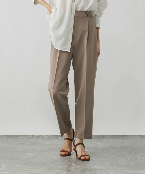 GLOBAL WORK（グローバルワーク）の「ウツクシルエット極み/494101（その他パンツ・レディース・グレー系その他/ネイビー/ブラウン系その他6/ブラック/ブルーグレー・X-SMALL/X-LARGE/L-Long/XL-Long/LARGE/S-Long/SMALL/MEDIUM/M-Long）」の11枚目の写真