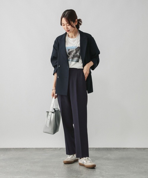 GLOBAL WORK（グローバルワーク）の「ウツクシルエット極み/494101（その他パンツ・レディース・グレー系その他/ネイビー/ブラウン系その他6/ブラック/ブルーグレー・X-SMALL/X-LARGE/L-Long/XL-Long/LARGE/S-Long/SMALL/MEDIUM/M-Long）」の12枚目の写真