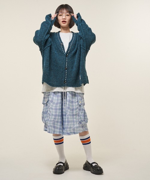 EFFECTEN（エフェクテン）の「mko13161- Utility embroidery line sox ラインソックス(ef404-27)（ソックス/靴下・メンズ・ホワイト系その他2/ホワイト系その他・2）」の13枚目の写真