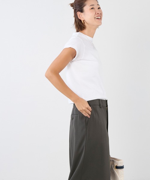 HANES(ヘインズ)の「【Hanes×THE DODO JEAN】2P クルーネックショートスリーブ・ロングスリーブTシャツ by THE DODO JEAN(Tシャツ/カットソー・レディース・ホワイト/ブラック・M)」の7枚目の写真