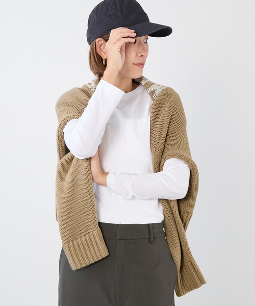 HANES(ヘインズ)の「【Hanes×THE DODO JEAN】2P クルーネックショートスリーブ・ロングスリーブTシャツ by THE DODO JEAN(Tシャツ/カットソー・レディース・ホワイト/ブラック・M)」の8枚目の写真