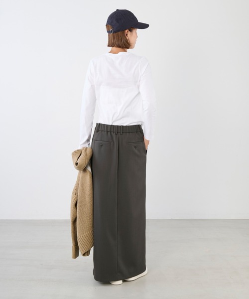 HANES(ヘインズ)の「【Hanes×THE DODO JEAN】2P クルーネックショートスリーブ・ロングスリーブTシャツ by THE DODO JEAN(Tシャツ/カットソー・レディース・ホワイト/ブラック・M)」の11枚目の写真