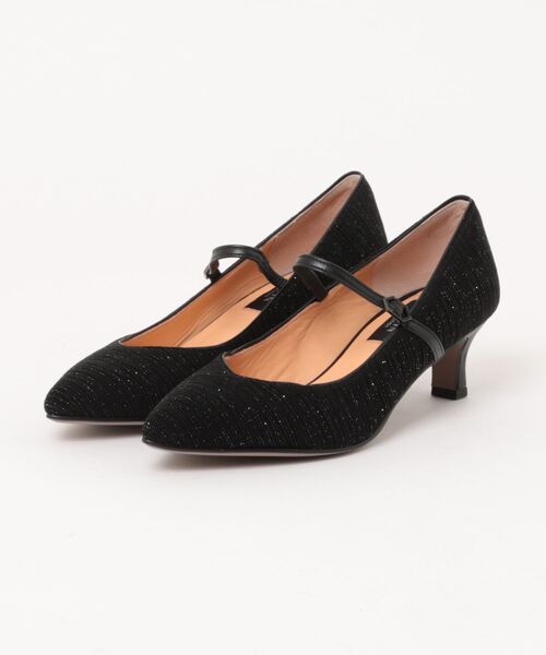 LANVIN collection(ランバン コレクション)の「ポインテッドトゥストラップパンプス(パンプス・レディース・ブラック系その他/ブラック・23.0cm/23.5cm/24.0cm/24.5cm/22.5cm)」の1枚目の写真