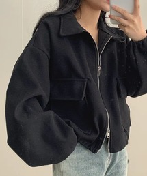 GLAMOROUS JANE（グラマラスジェーン）の「ダブルZIPブルゾン（ブルゾン）」