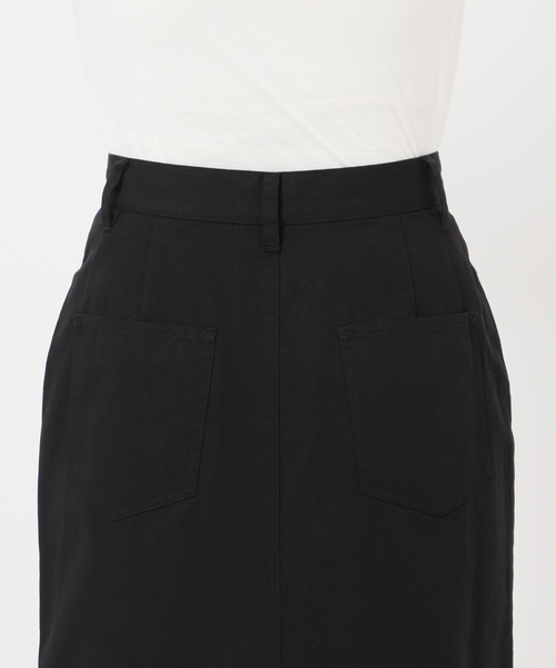 B.C STOCK（ベーセーストック）の「【WEB＋一部店舗限定】ウォッシャブル / チノスカート（スカート・レディース・ブラック/カーキ・SMALL/MEDIUM）」の14枚目の写真