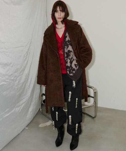 Color shaggy coat / カラーシャギーコート（テーラードジャケット