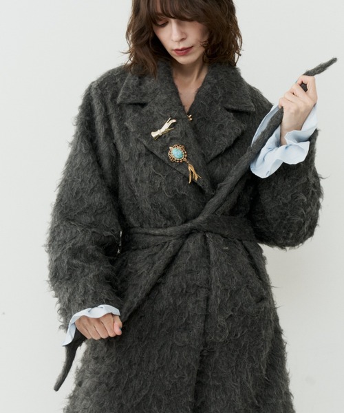 Color shaggy coat / カラーシャギーコート（テーラードジャケット