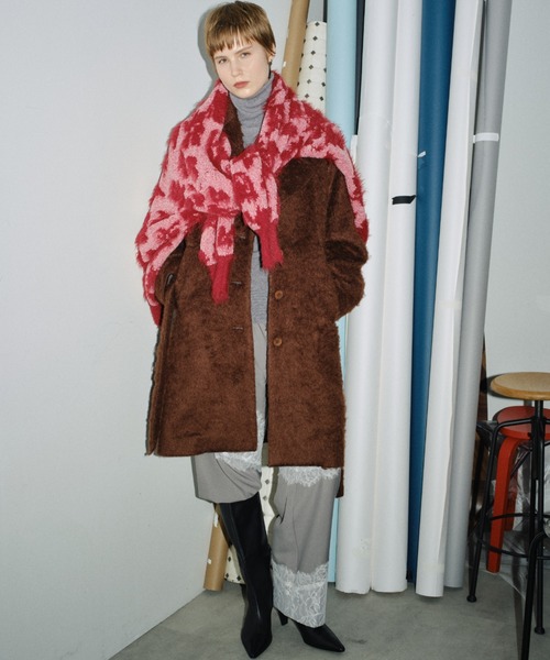 Color shaggy coat / カラーシャギーコート（テーラードジャケット