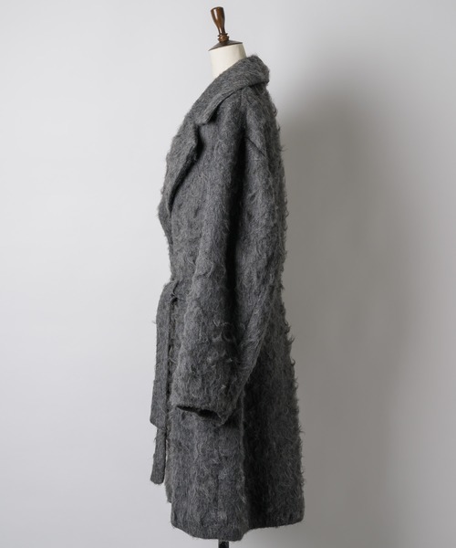 yae(ヤエ)の「Color shaggy coat / カラーシャギーコート(その他アウター・レディース・ブラウン/グレー/ライトグリーン・FREE)」の17枚目の写真
