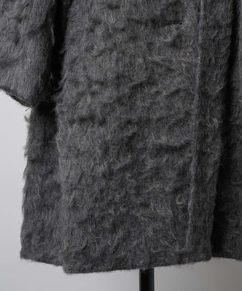 yae(ヤエ)の「Color shaggy coat / カラーシャギーコート(その他アウター・レディース・ブラウン/グレー/ライトグリーン・FREE)」の11枚目の写真