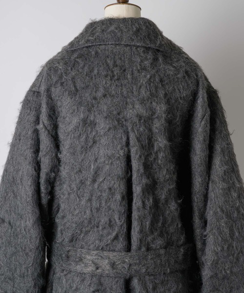 yae(ヤエ)の「Color shaggy coat / カラーシャギーコート(その他アウター・レディース・ブラウン/グレー/ライトグリーン・FREE)」の12枚目の写真