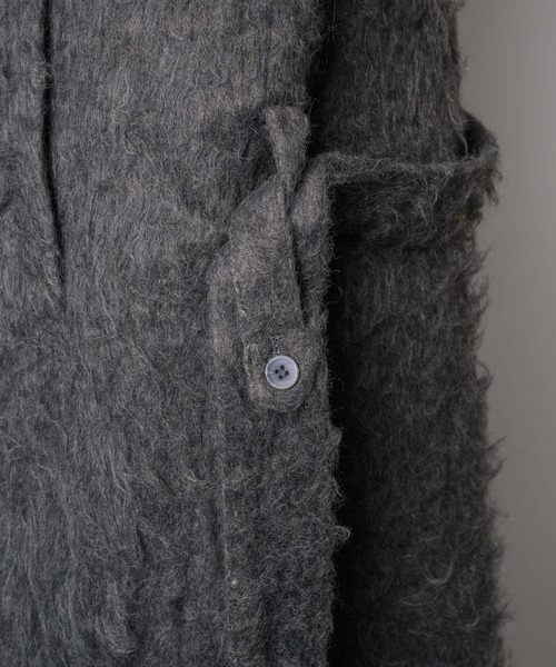 yae(ヤエ)の「Color shaggy coat / カラーシャギーコート(その他アウター・レディース・ブラウン/グレー/ライトグリーン・FREE)」の13枚目の写真