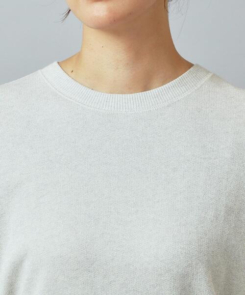 DRESSTERIOR(ドレステリア)の「ラメ裏毛プルオーバー(Tシャツ/カットソー・レディース・グレー/ライトグレー・34/36/38)」の12枚目の写真
