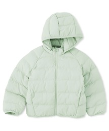 無印良品（ムジルシリョウヒン）の「キッズ　洗える中わた撥水フード付きジャケット（その他アウター）」