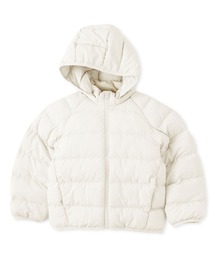 無印良品（ムジルシリョウヒン）の「キッズ　洗える中わた撥水フード付きジャケット（その他アウター）」