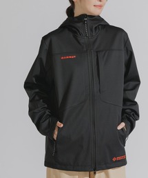 ［美品］MAMMUT ダークグレー　マウンテンパーカー L MAMMUT｜マムート（レディース）のマウンテンパーカー通販