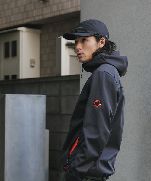 Mammut（マムート）の「MAMMUT/マムート アルティメイト ８ ソフトシェル フーデッド 25イヤーズ ジャケット GORE-TEX WINDSTOPPER（マウンテンパーカー・メンズ・ブラック・L/M/XL）」の15枚目の写真