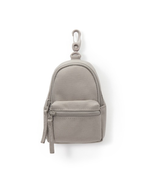 無印良品（ムジルシリョウヒン）の「ミニ　撥水リュックサック（コインケース・レディース・ダークベージュ/ブラウン系/ブラック・FREE）」の3枚目の写真