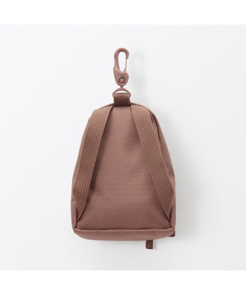 無印良品（ムジルシリョウヒン）の「ミニ　撥水リュックサック（コインケース・レディース・ダークベージュ/ブラウン系/ブラック・FREE）」の14枚目の写真