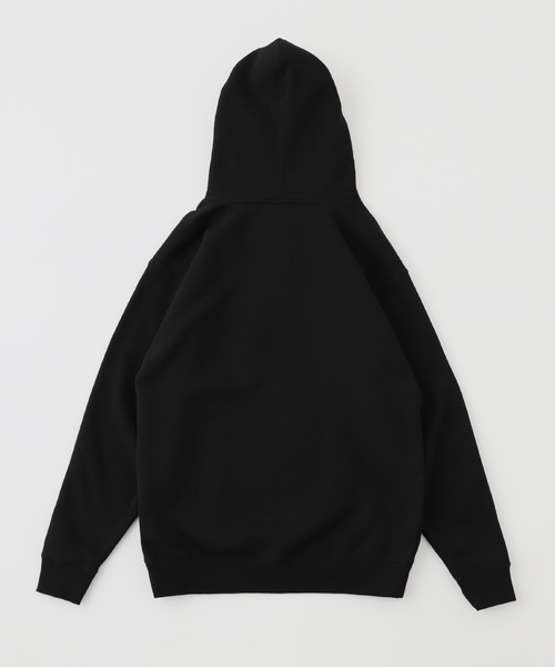 JOURNAL STANDARD（ジャーナルスタンダード）の「FISH MARKET / フィッシュマーケット FRONT PRINT HOODIE（パーカー・メンズ・ブラック・LARGE/MEDIUM）」の3枚目の写真