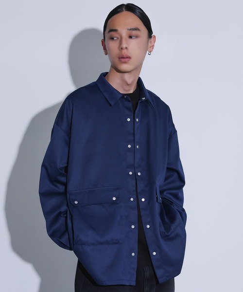 セール】『レギュラーカラーワークシャツ』（シャツ/ブラウス）｜MDR