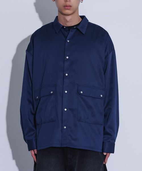 セール】『レギュラーカラーワークシャツ』（シャツ/ブラウス）｜MDR