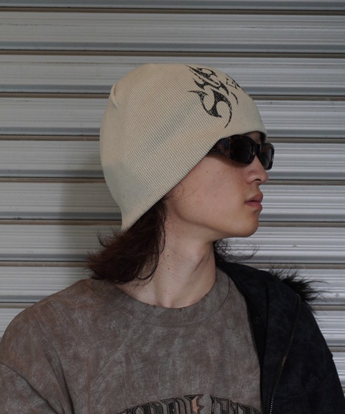 SUPPLIER / サプライヤー TRIBAL CROSS BEANIE（ニットキャップ