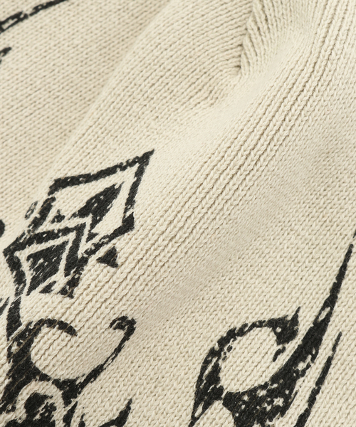 supplier ビーニー SUPPLIER / サプライヤー TRIBAL CROSS BEANIE（ニットキャップ