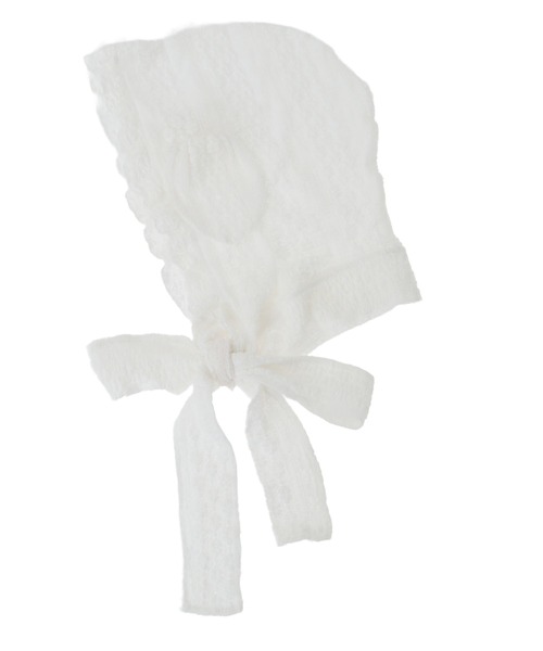 Candy Stripper（キャンディストリッパー）の「DOG EAR HOOD マフラー（マフラー・レディース・ブラック/ピンク/オフホワイト・FREE）」の22枚目の写真