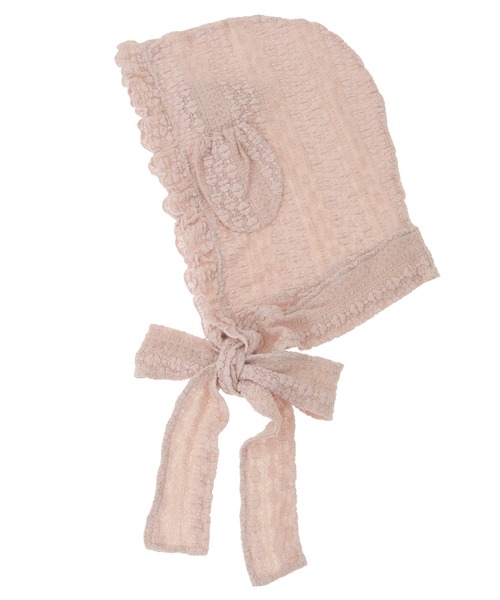 Candy Stripper（キャンディストリッパー）の「DOG EAR HOOD マフラー（マフラー・レディース・ブラック/ピンク/オフホワイト・FREE）」の21枚目の写真