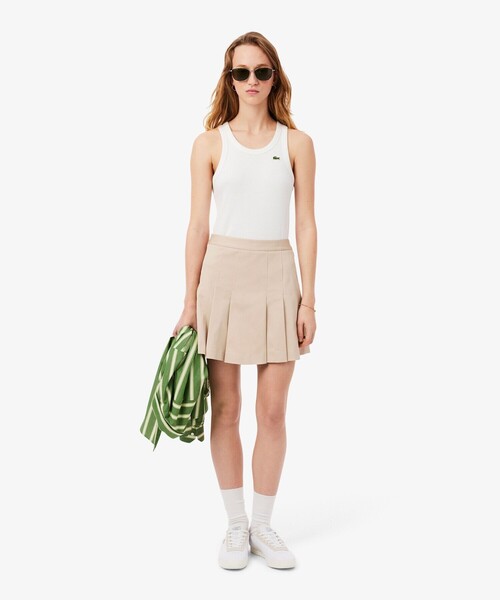 LACOSTE（ラコステ）の「ストレッチコットンプリーツスカート（スカート・レディース・ベージュ・38/36）」の15枚目の写真