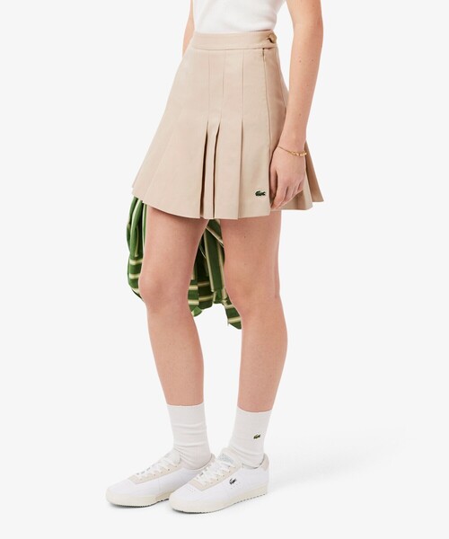 LACOSTE（ラコステ）の「ストレッチコットンプリーツスカート（スカート・レディース・ベージュ・38/36）」の14枚目の写真