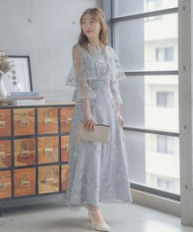 グレー シースルー袖 ロングドレス 楽天市場】シースルー ロング ドレスの通販