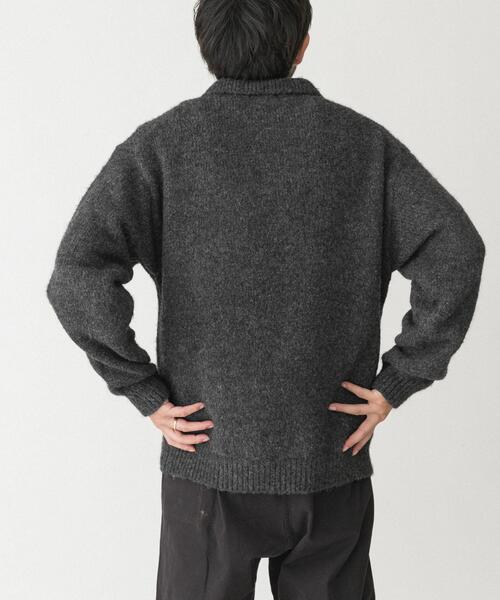 セール】シャギーニットポロプルオーバー（ニット/セーター）｜EKAL