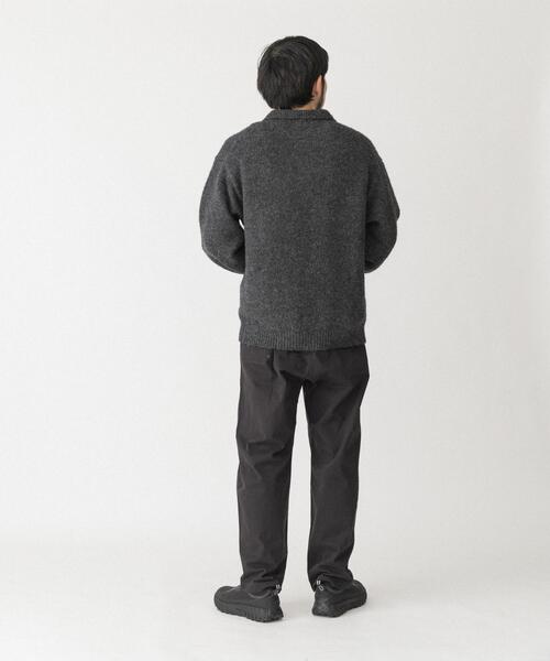 EKAL(エカル)の「シャギーニットポロプルオーバー(ニット/セーター・メンズ・グリーン系その他/ブラウン/グレー・LARGE/MEDIUM)」の14枚目の写真