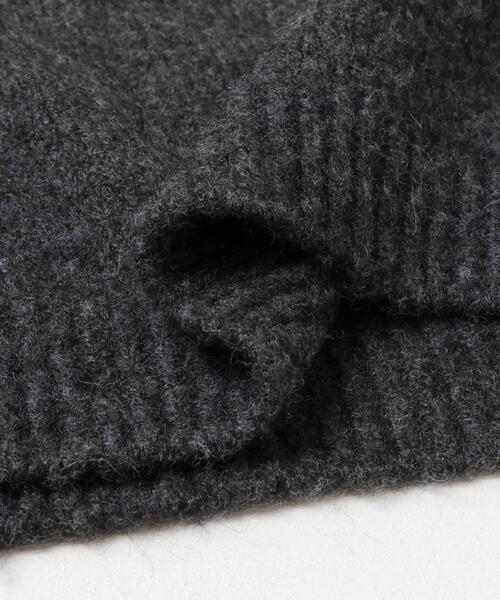 EKAL(エカル)の「シャギーニットポロプルオーバー(ニット/セーター・メンズ・グリーン系その他/ブラウン/グレー・LARGE/MEDIUM)」の19枚目の写真