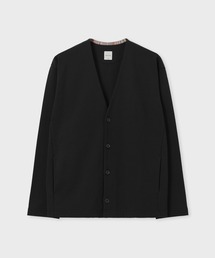 新品タグ付き！ポールスミス ブラック ネイビー ロングカーディガン XL ea039a9a46bf31549d90de38fd5142