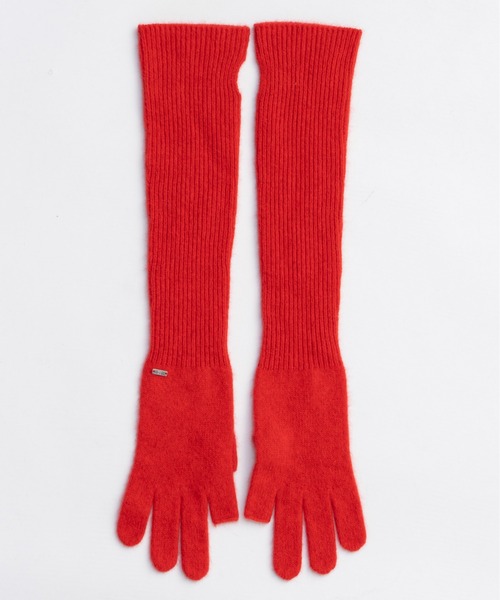 MAISON SPECIAL(メゾンスペシャル)の「Fox Blend Knit Gloves / フォックスブレンドニットグローブ(手袋・レディース・レッド/グリーン/グレー・FREE)」の11枚目の写真
