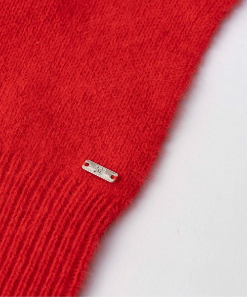 MAISON SPECIAL(メゾンスペシャル)の「Fox Blend Knit Gloves / フォックスブレンドニットグローブ(手袋・レディース・レッド/グリーン/グレー・FREE)」の13枚目の写真