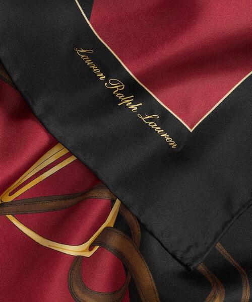 Ralph Lauren シルクスカーフ 赤 約90cm Polo Ralph Lauren バンダナプリント スカーフ | レッド | FARFETCH JP