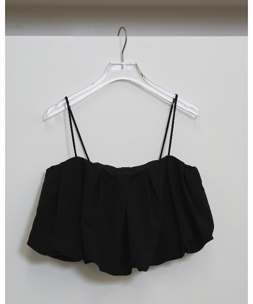 TODAYFUL（トゥデイフル）の「Tuck Balloon Camisole（キャミソール・レディース・アイボリー/ブルー系その他/ブラック・FREE）」の10枚目の写真