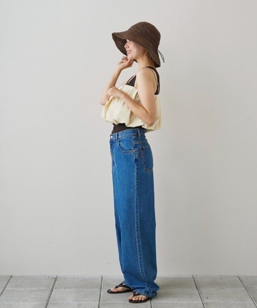 TODAYFUL（トゥデイフル）の「Tuck Balloon Camisole（キャミソール・レディース・アイボリー/ブルー系その他/ブラック・FREE）」の17枚目の写真