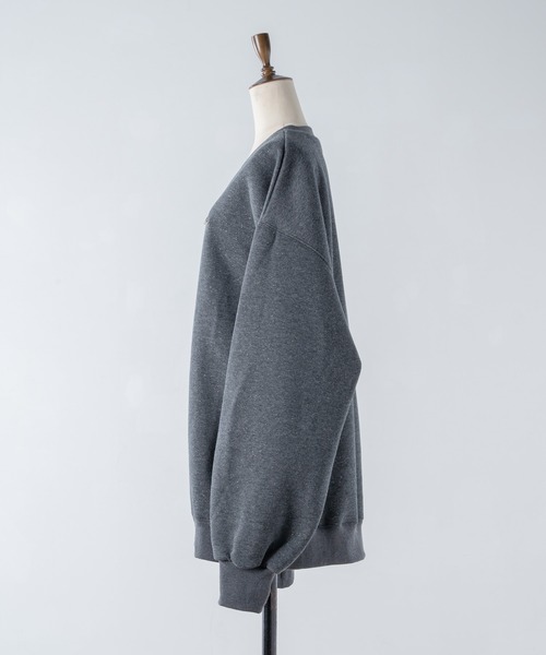 Lame coco v-neck sweatshirt/ラメココVネックスウェットシャツ