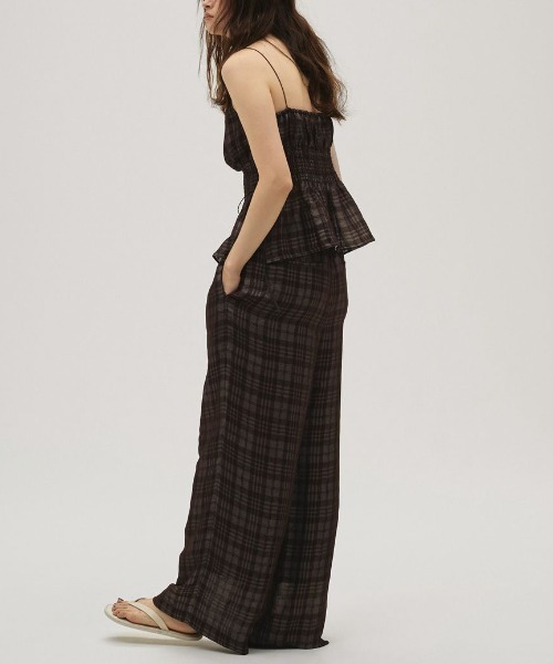 新品　todayful　Jacquard Cargo Pants　ジャガード　黒 TODAYFUL（トゥデイフル）の「【TODAYFUL/トゥデイフル】Check